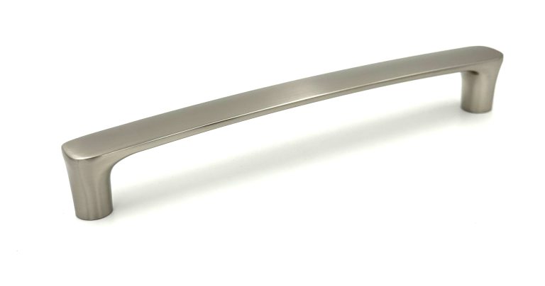Richmond Brushed Nickel D-Handle (190mm) - Brushed Nickel Cabinet Handle