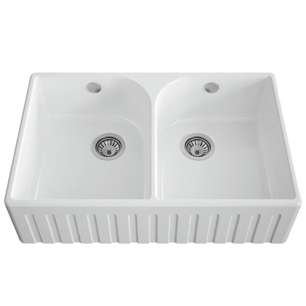Large Fluted Belfast Kitchen Sink