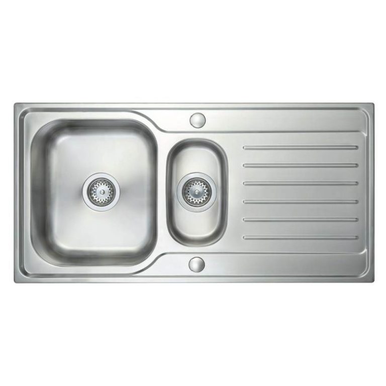 Lupus Super Deep 1.5 Bowl Stainless Steel Kitchen Sink